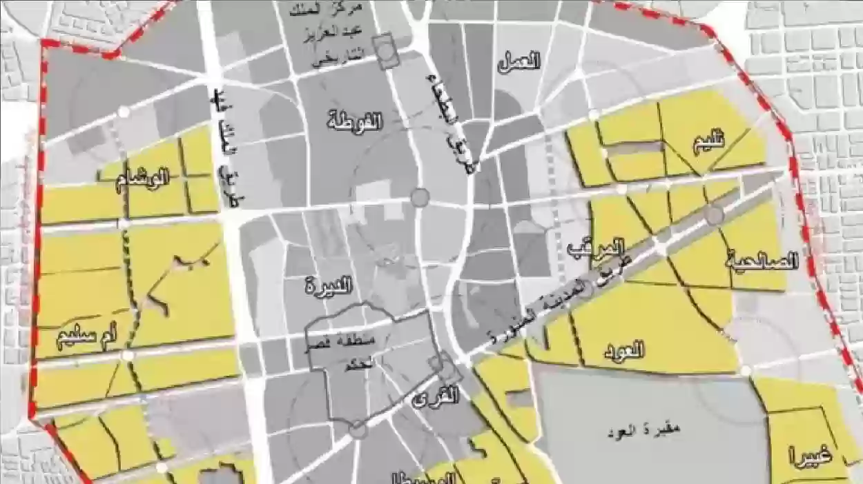 أمانة مكة تعلن ضم هذه المناطق والاحياء الحديثة لمناطق الهدد