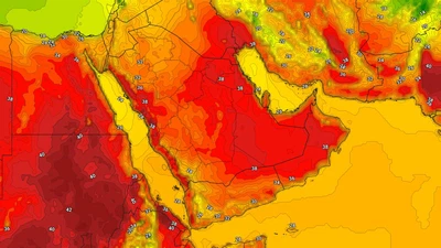 الوطني للأرصاد يعلن عن بداية وصول أول موجات الحر في السعودية 